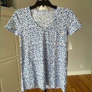 Caslon new with tags size extra small top office casual blue